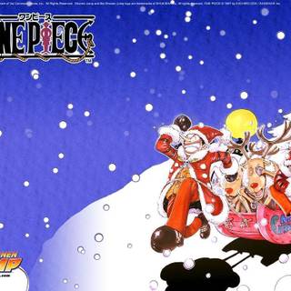 One Piece Xmas wallpaper