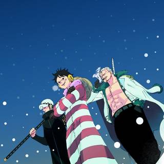 One Piece winter wallpaper