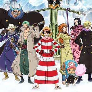 One Piece winter wallpaper