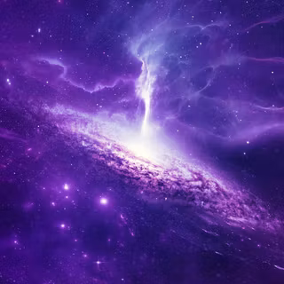 Purple nebula 4k wallpaper