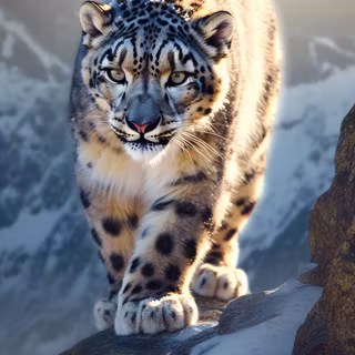 Leopard phone wallpaper