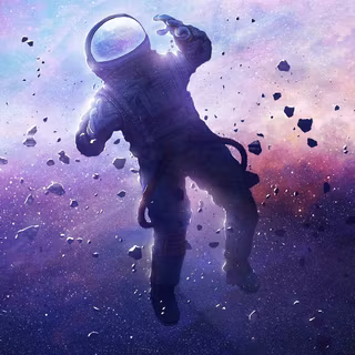 4k iPad space wallpaper