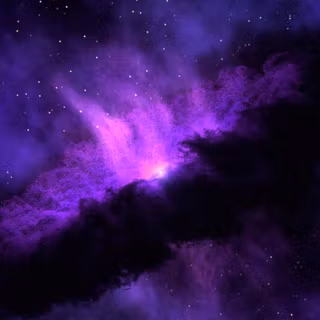 Purple nebula 4k wallpaper
