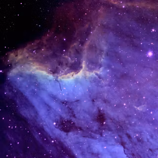Purple nebula 4k wallpaper