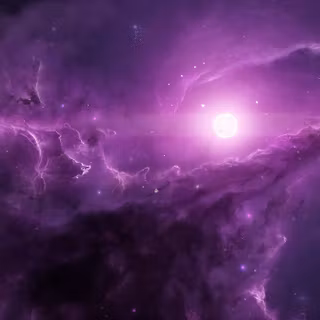 Violet space wallpaper