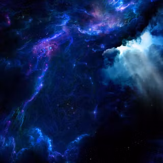 Purple nebula 4k wallpaper