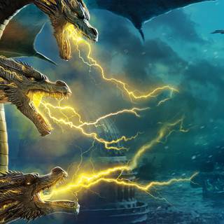 Godzilla King of Monsters 4k wallpaper