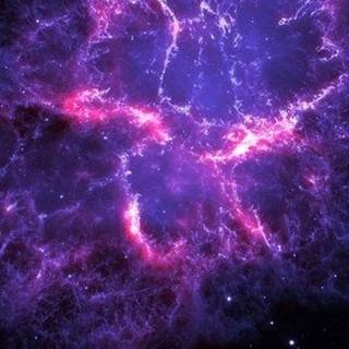 Purple nebula 4k wallpaper