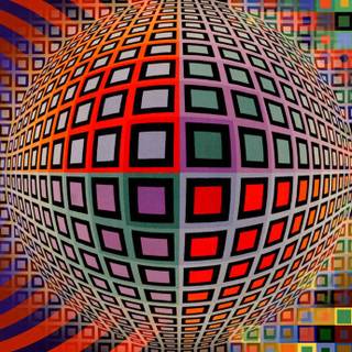 Victor Vasarely wallpaper