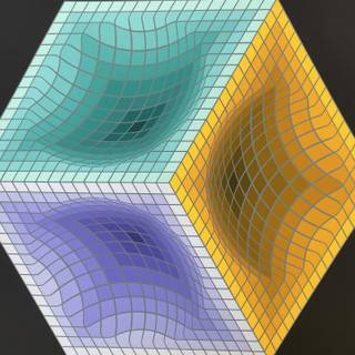 Victor Vasarely wallpaper