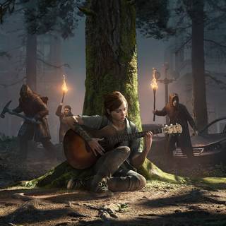 Ellie The Last of Us 4k wallpaper