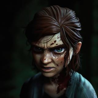 Ellie The Last of Us 4k wallpaper