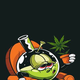Weed iPhone 4k wallpaper