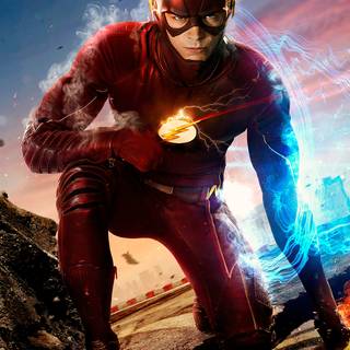 Flash 4k iPhone wallpaper