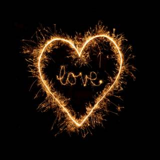 Love night 4k wallpaper