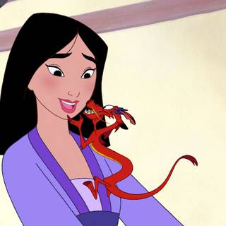 Mushu desktop wallpaper