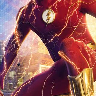 Flash 4k iPhone wallpaper