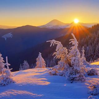 Ukraine winter wallpaper