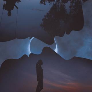 Love night 4k wallpaper