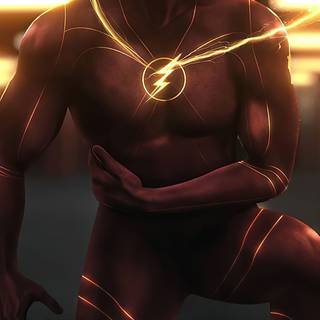 Flash 4k iPhone wallpaper