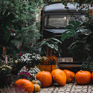 Cozy Halloween PC wallpaper