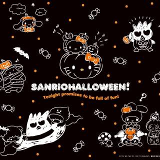 Sanrio Halloween laptop wallpaper