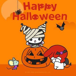 Sanrio characters Halloween wallpaper