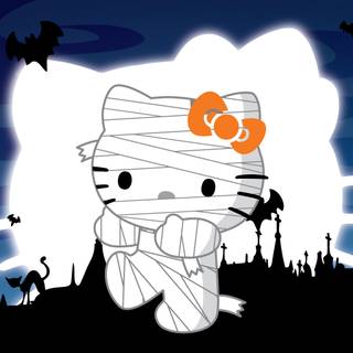 Sanrio Halloween laptop wallpaper