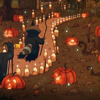 Halloween 3840x1440 wallpaper