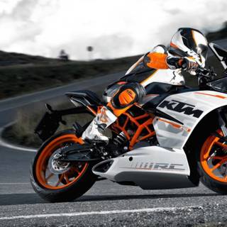 KTM RC bike 4k wallpaper