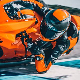 KTM RC bike 4k wallpaper