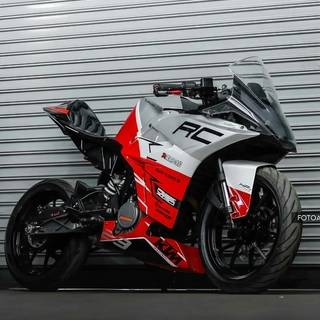 KTM RC bike 4k wallpaper