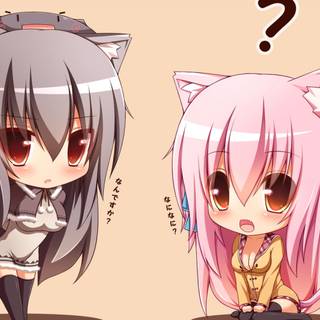 Anime Chibi 4k wallpaper