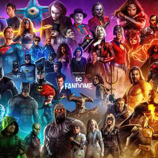 DC heroes 4k wallpaper