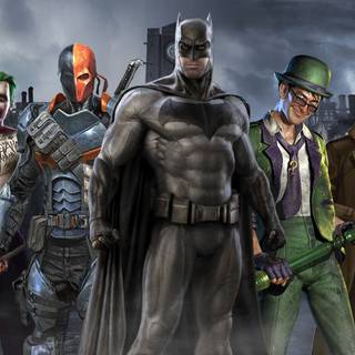 DC heroes 4k wallpaper