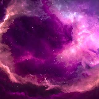 Pink galaxy 4k wallpaper