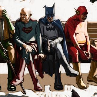 Funny DC wallpaper