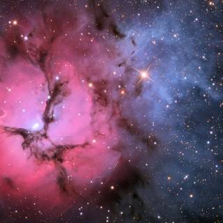 Pink galaxy 4k wallpaper