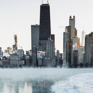 Winter Chicago wallpaper
