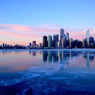 Winter Chicago wallpaper