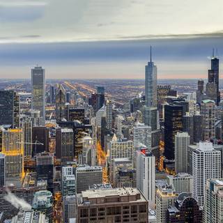 Winter Chicago wallpaper