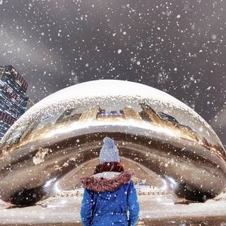 Winter Chicago wallpaper