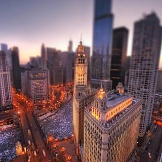 Winter Chicago wallpaper