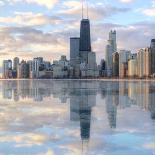 Winter Chicago wallpaper