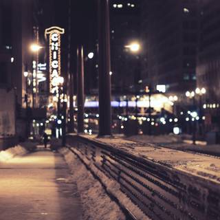 Winter Chicago wallpaper