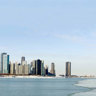 Winter Chicago wallpaper