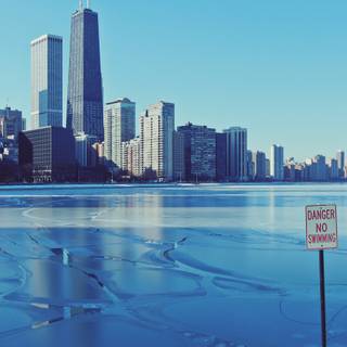 Winter Chicago wallpaper