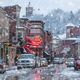 Winter Chicago wallpaper