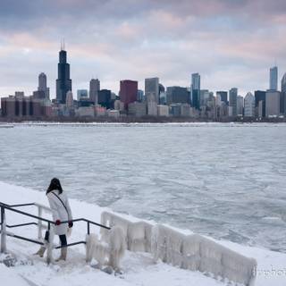 Winter Chicago wallpaper