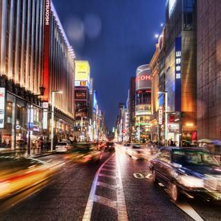 Winter Tokyo wallpaper